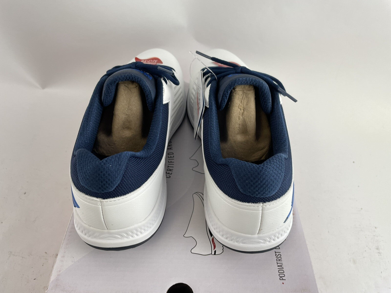 Skechers Elite 5 GF Golf Shoes Arch Fit UK 7 /Waterproof /White/Blue /Brand New8