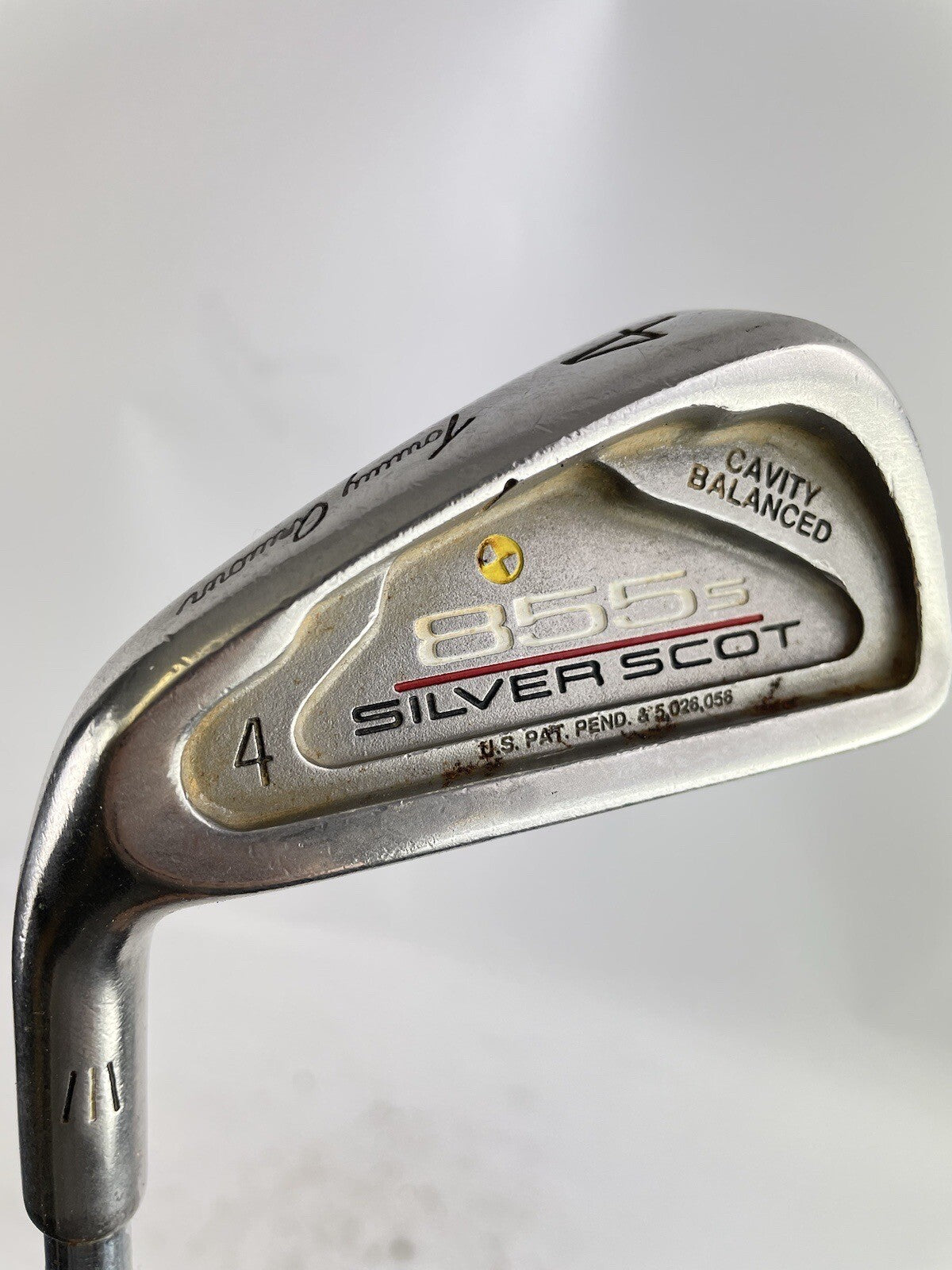 Tommy Armour 4 Iron 24.5* Regular Flex Steel /Left Handed /New Grip /55935