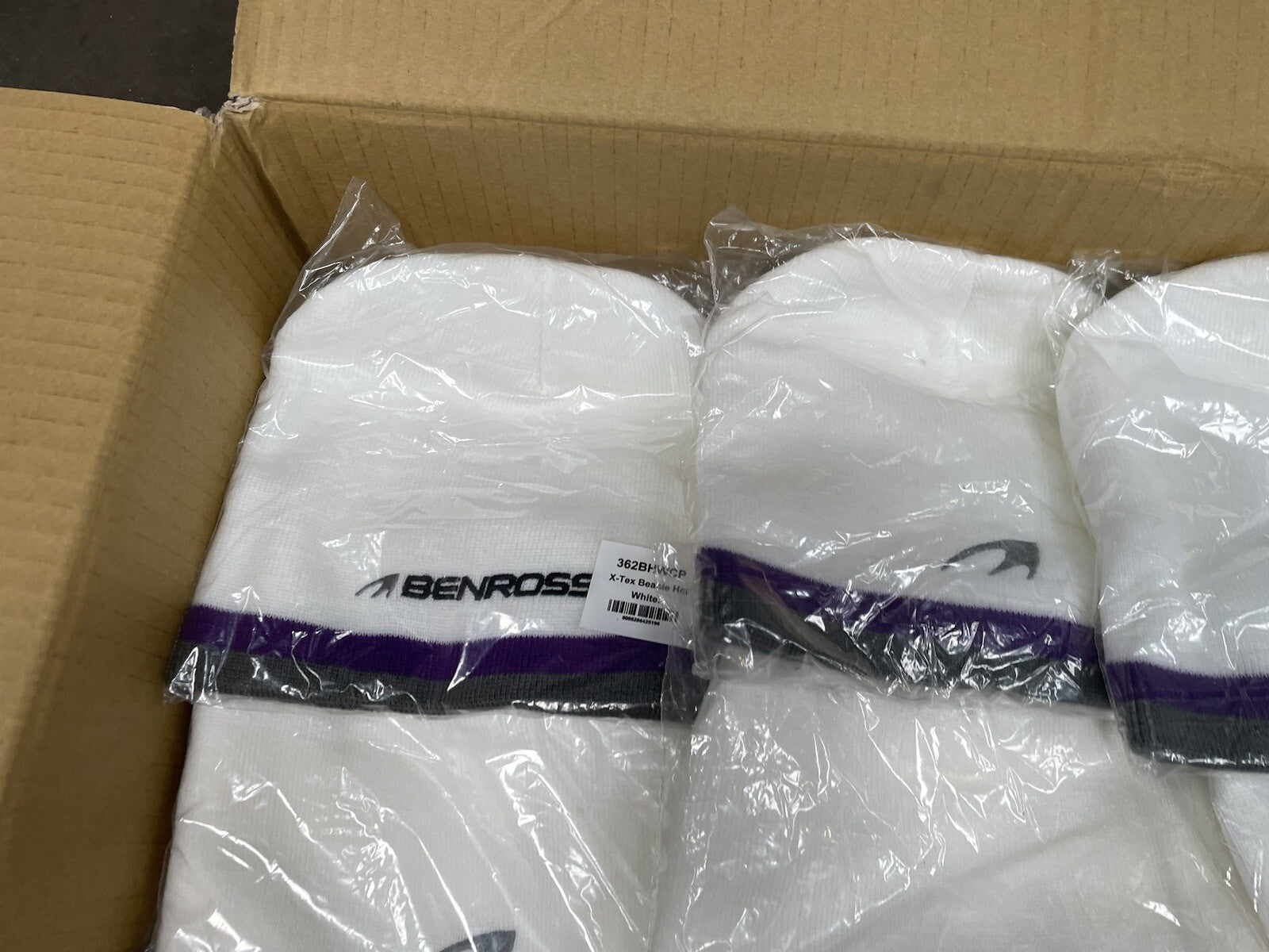 Joblot Golf Hats Beanie (33) Benross Golf /X-Tex White /One Size /New /160962