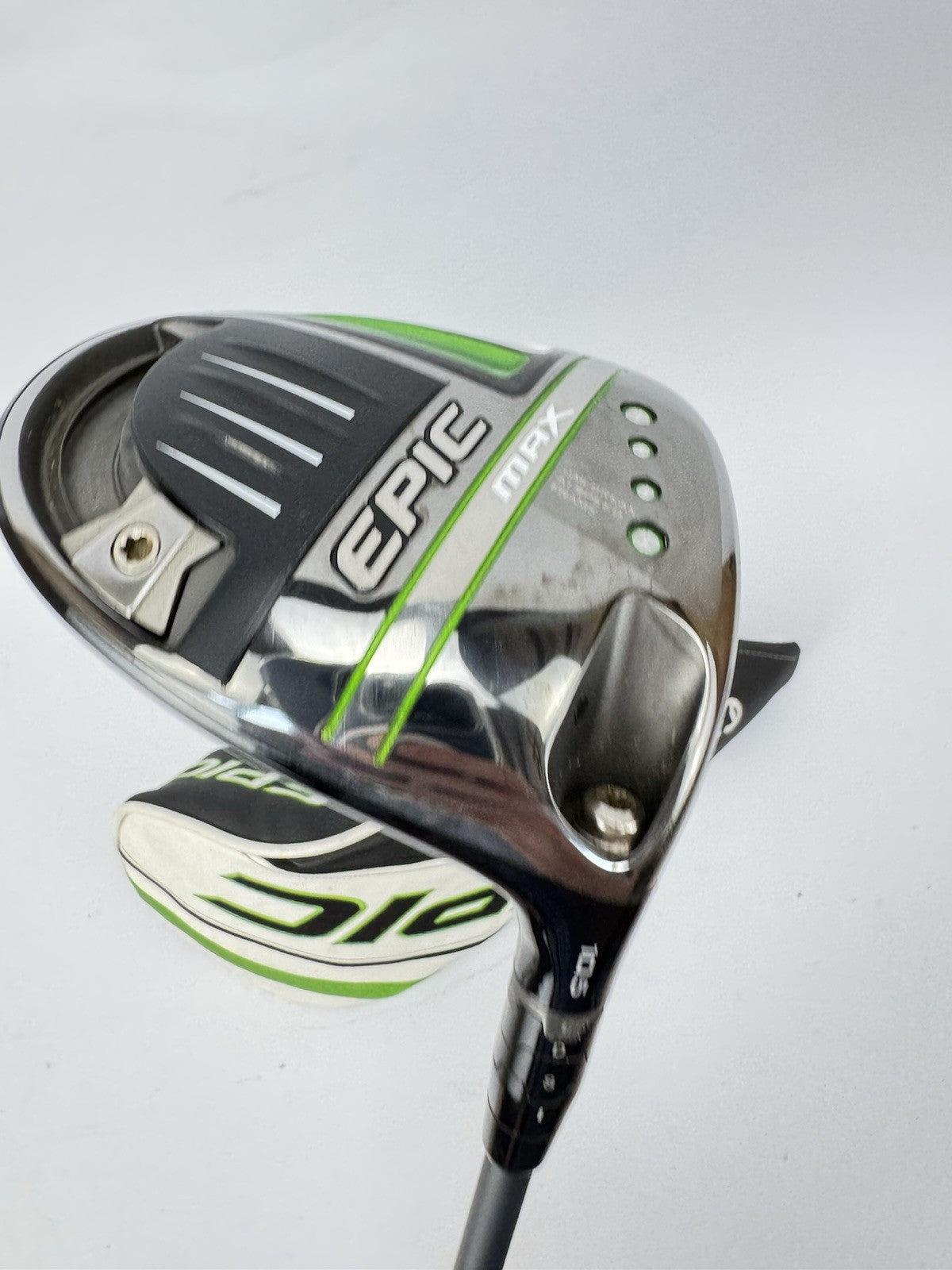 Callaway Epic Max Driver 10.5* Hzrdus Smoke 6.0 Stiff Graphite /Headcover /351992