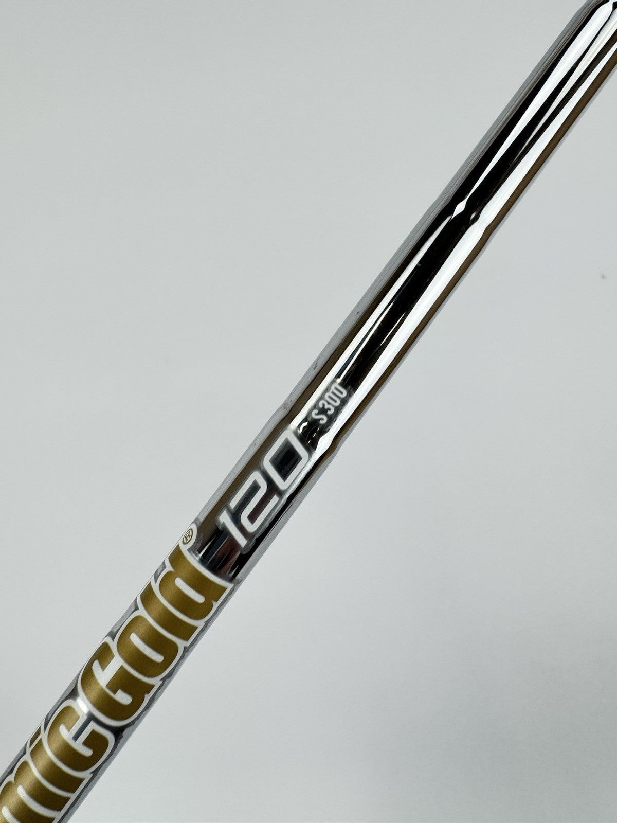 Dynamic Gold 120 Iron Shaft S300 Stiff Flex Steel 35.5” /0.355 Tapered /317354