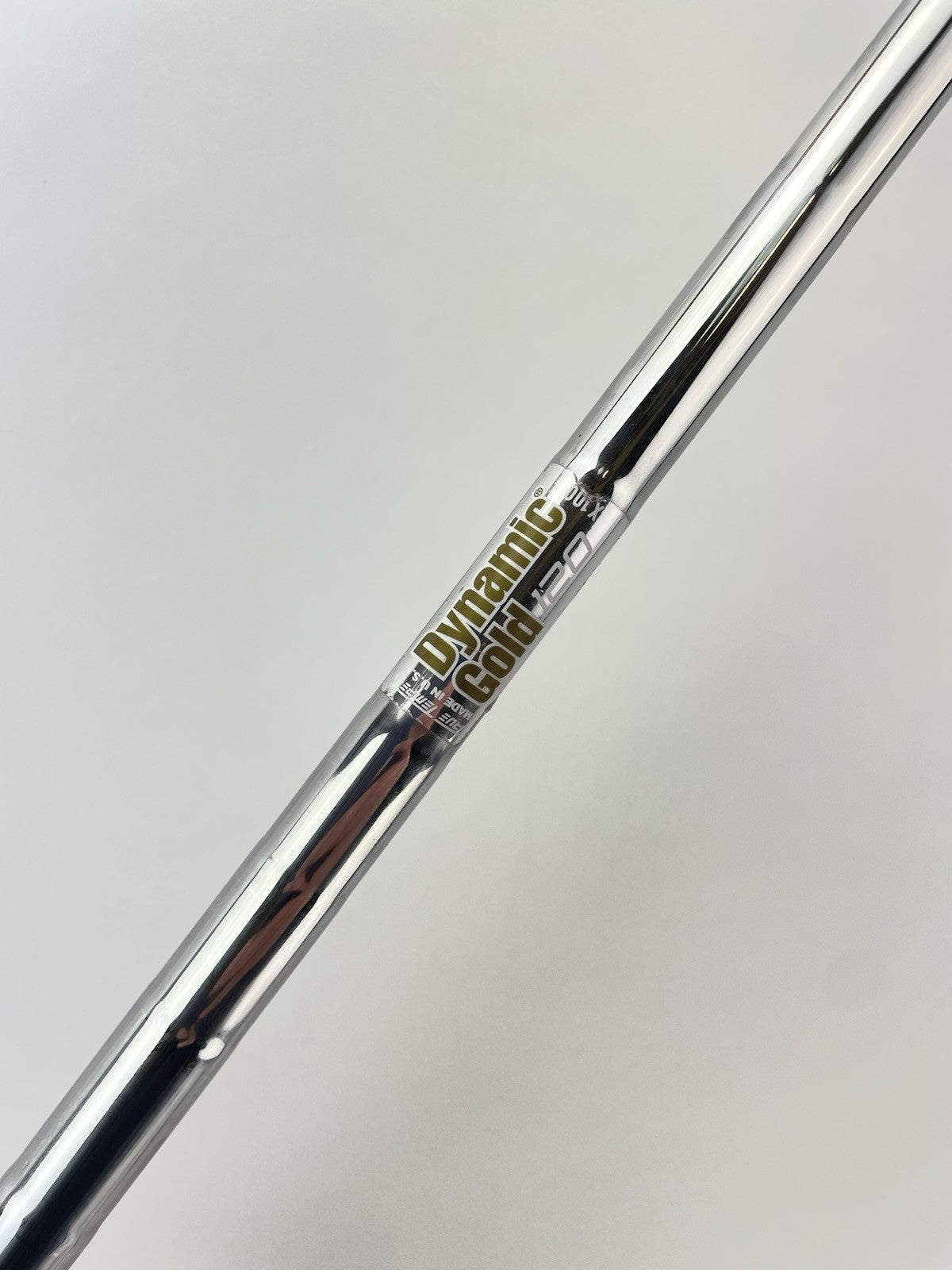 Dynamic Gold 120 Iron Shaft X100 X Flex Steel 35.75 /0.355 Tapered /281690