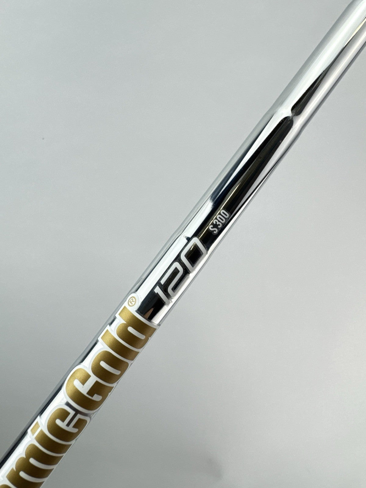 Dynamic Gold 120 Iron Shaft S300 Stiff Flex Steel  36” /0.355 Tapered /292575