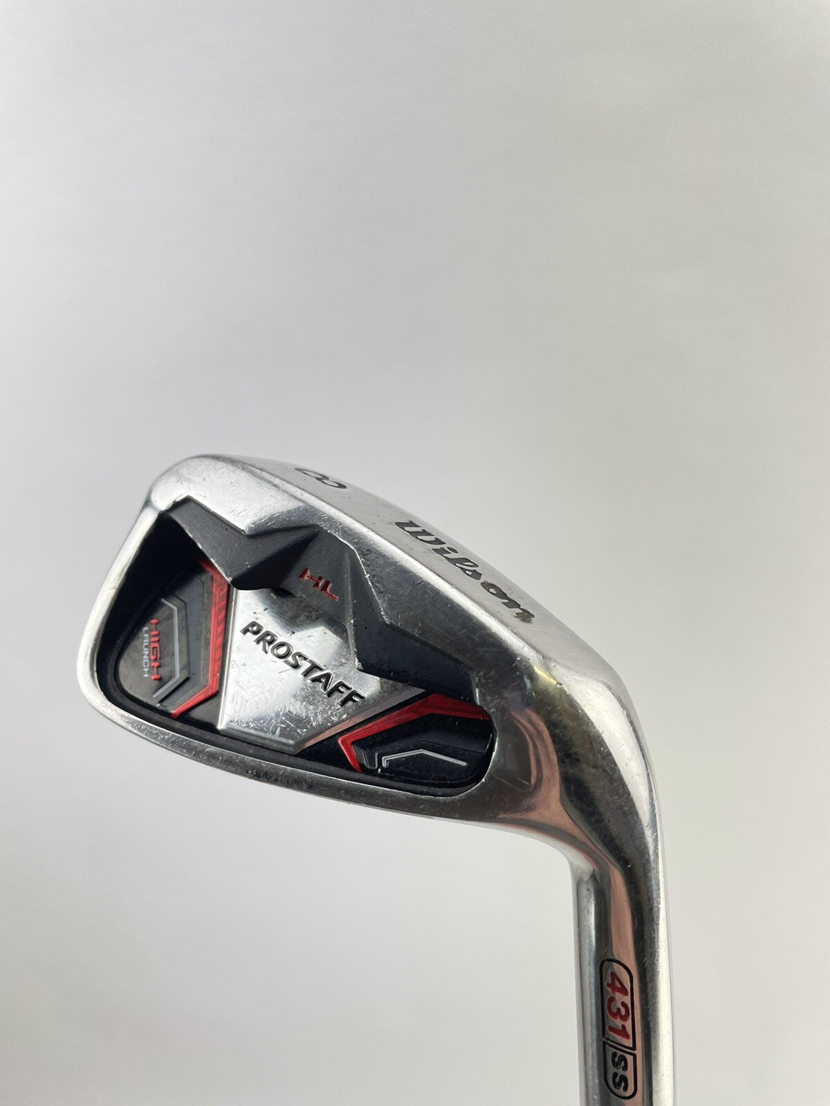 Wilson Prostaff 8 Iron High Launch Uniflex Steel /Right Handed /New Grip /209493