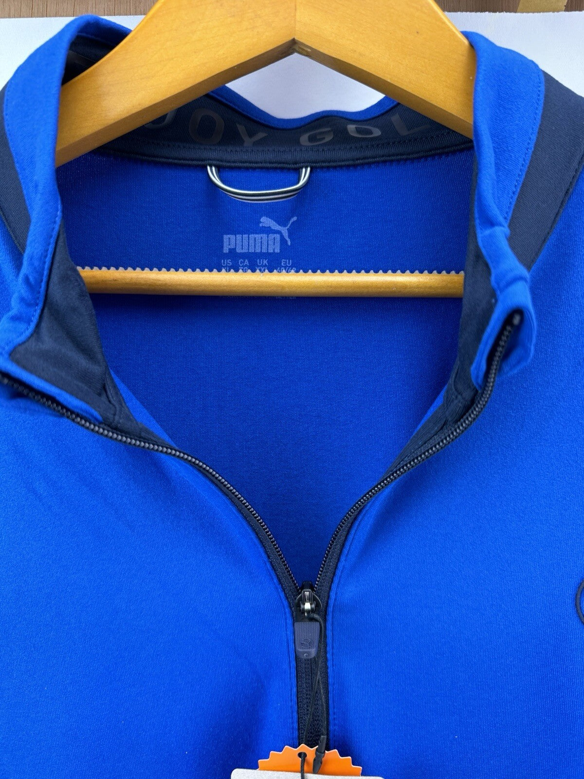 Puma Golf Mens Pullover 1/4 Lightweight /UK XXL /Blue /New /212257