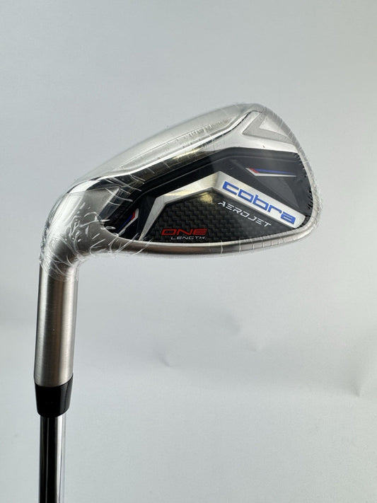Cobra Aerojet One Length Pitching Wedge Left Handed KBS Regular Steel /New/296860