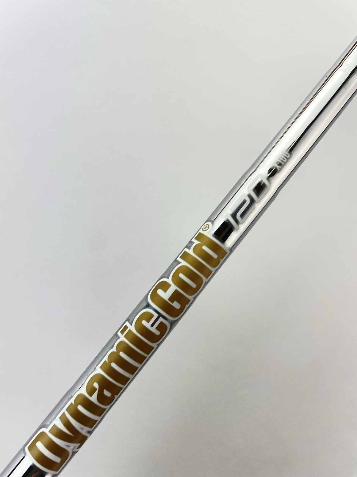 Dynamic Gold 120 Iron Shaft X100 Extra Stiff Flex Steel 35.5” /0.355 /297173