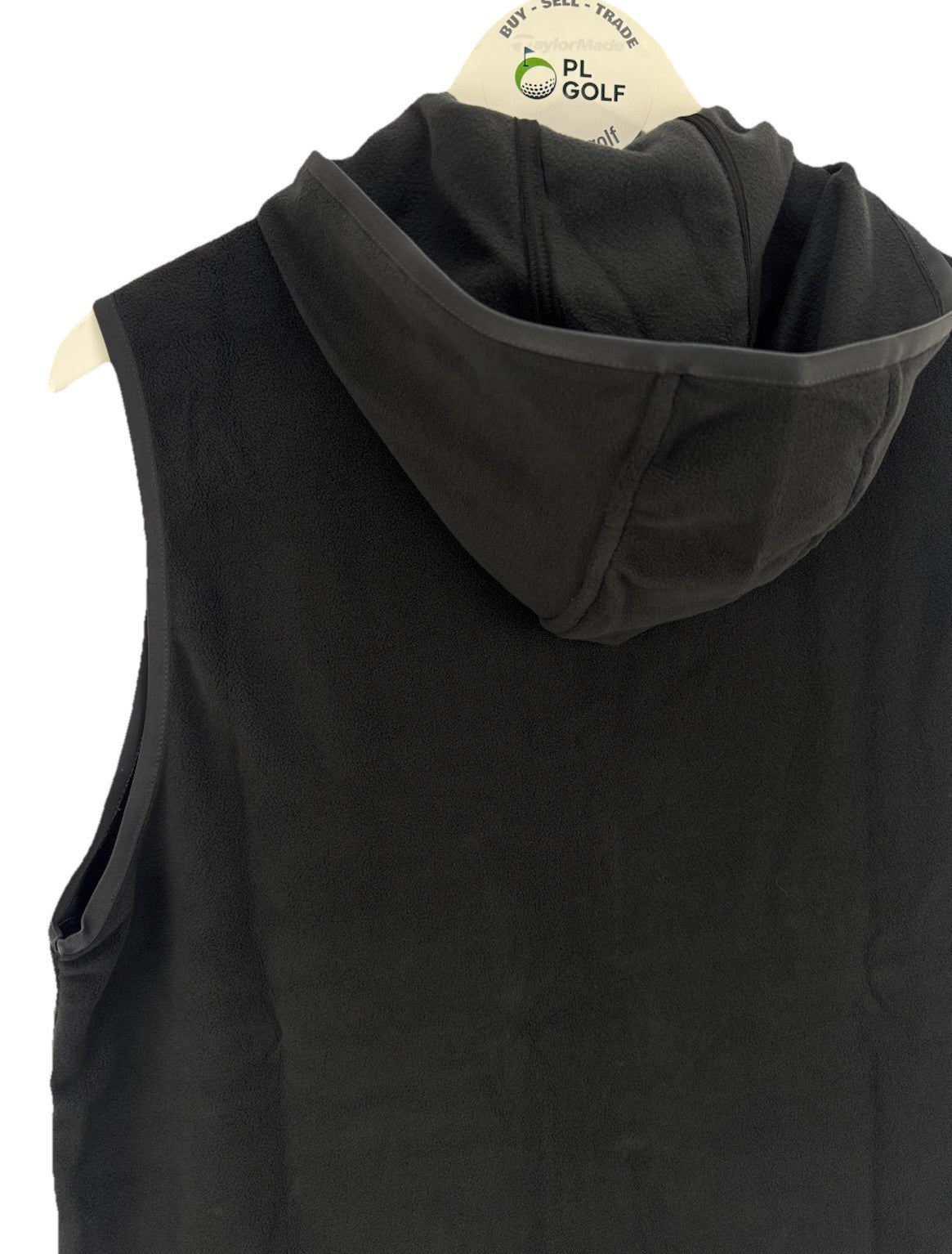 Adidas Ultimate365 Hoodie Vest Men's Size Small Black Fleece Sleeveless /327306