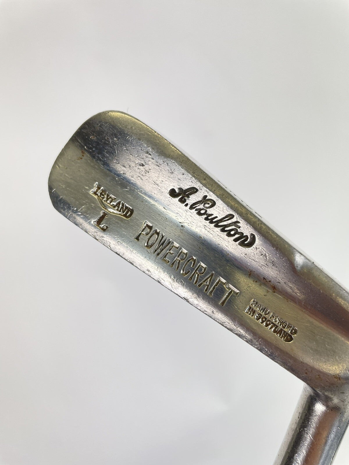 Powercraft Leyland Putter Ladies A.Foulton 33.5” Made in Scotland Blade/New Grip3