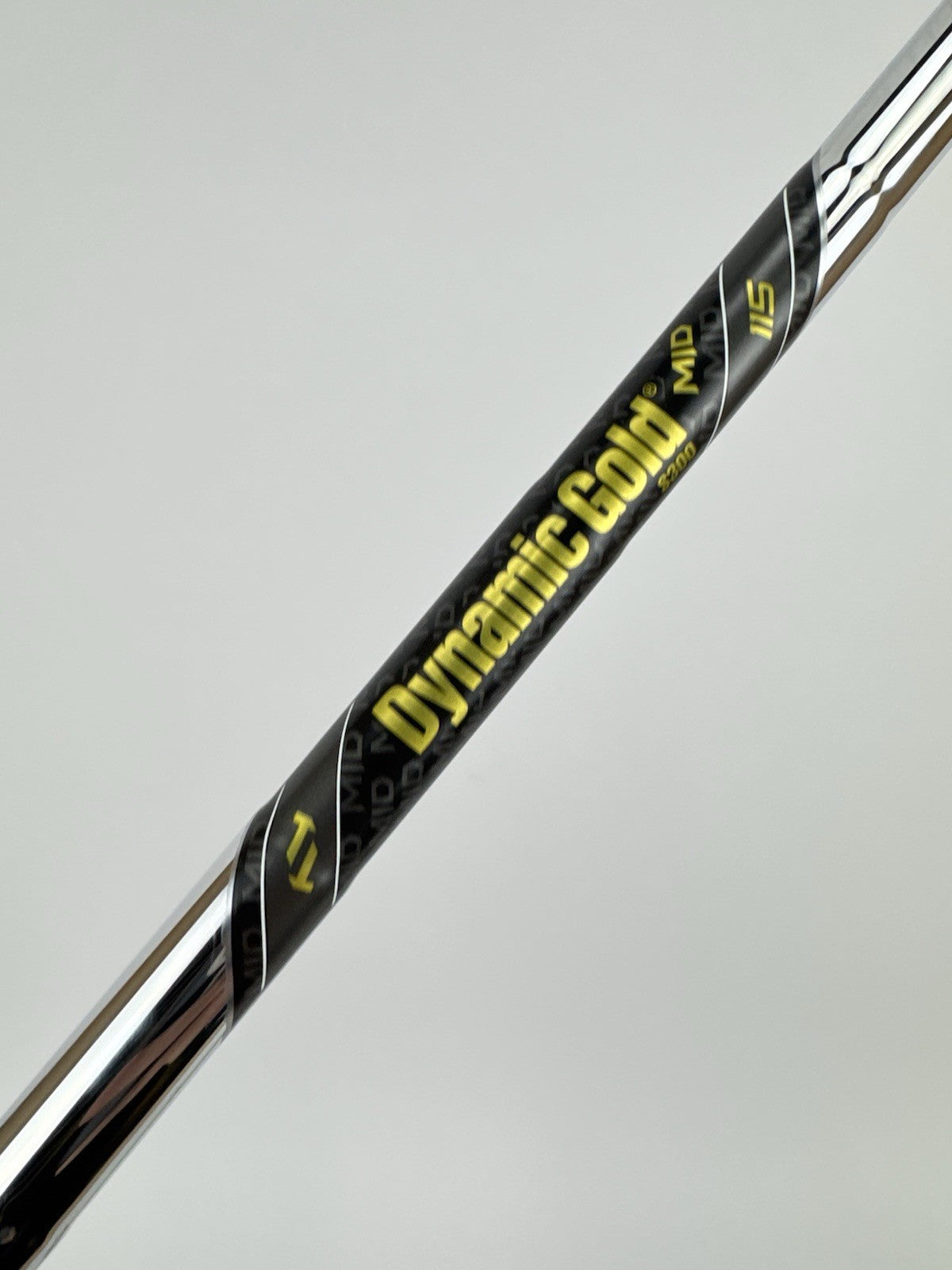 Dynamic Gold 115 Iron Shaft Mid S300 Stiff Flex Steel 36.25” /0.355 /327102