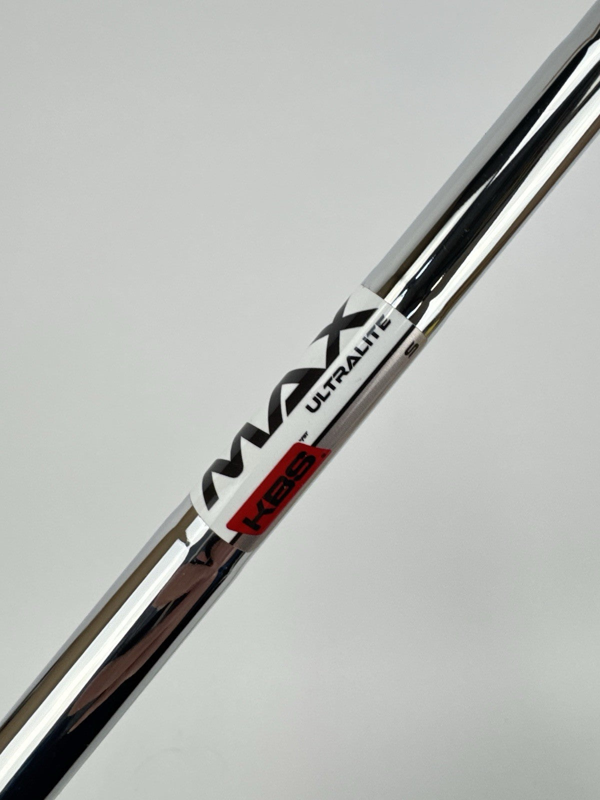 KBS Max Ultralite Iron Shaft Stiff Steel 36.25" /0.370 Parallel /331163