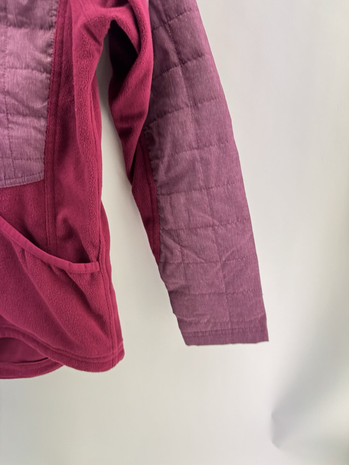 Island Green Women’s Jacket Thermal Lightly Padded UK 12 /Burgundy /New /218185