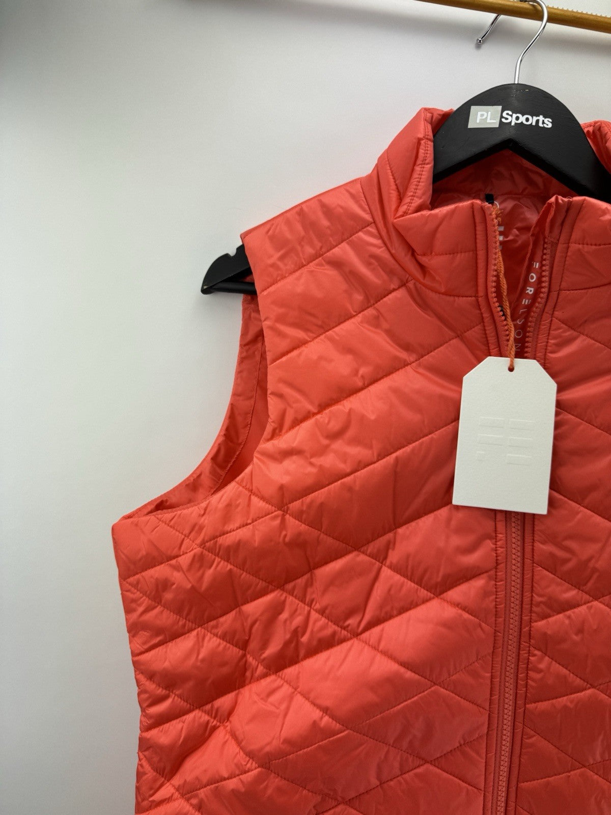 Forelson Golf Women’s Gilet Burford Coral Colour UK Medium /New /298122