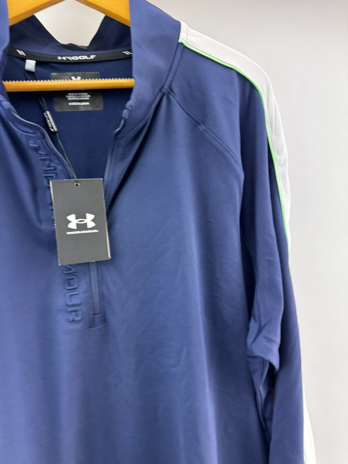 Under Armour Storm Pullover 1/4 Zip Mens UK XXL /Navy /New /207604
