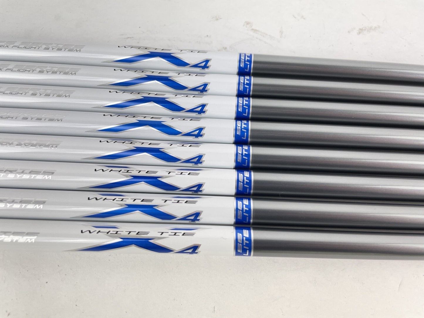 Matrix Ozik White Tie Iron Shaft Set (8) X4 Lite Senior Graphite 42”/0.370/138391