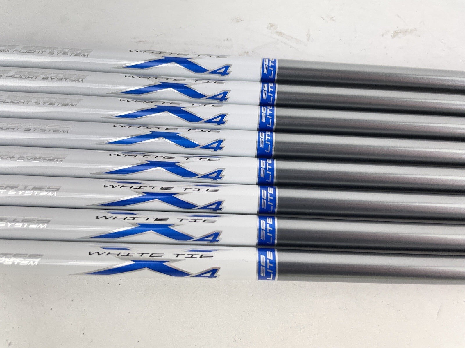 Matrix Ozik White Tie Iron Shaft Set (8) X4 Lite Senior Graphite 42”/0.370/138391