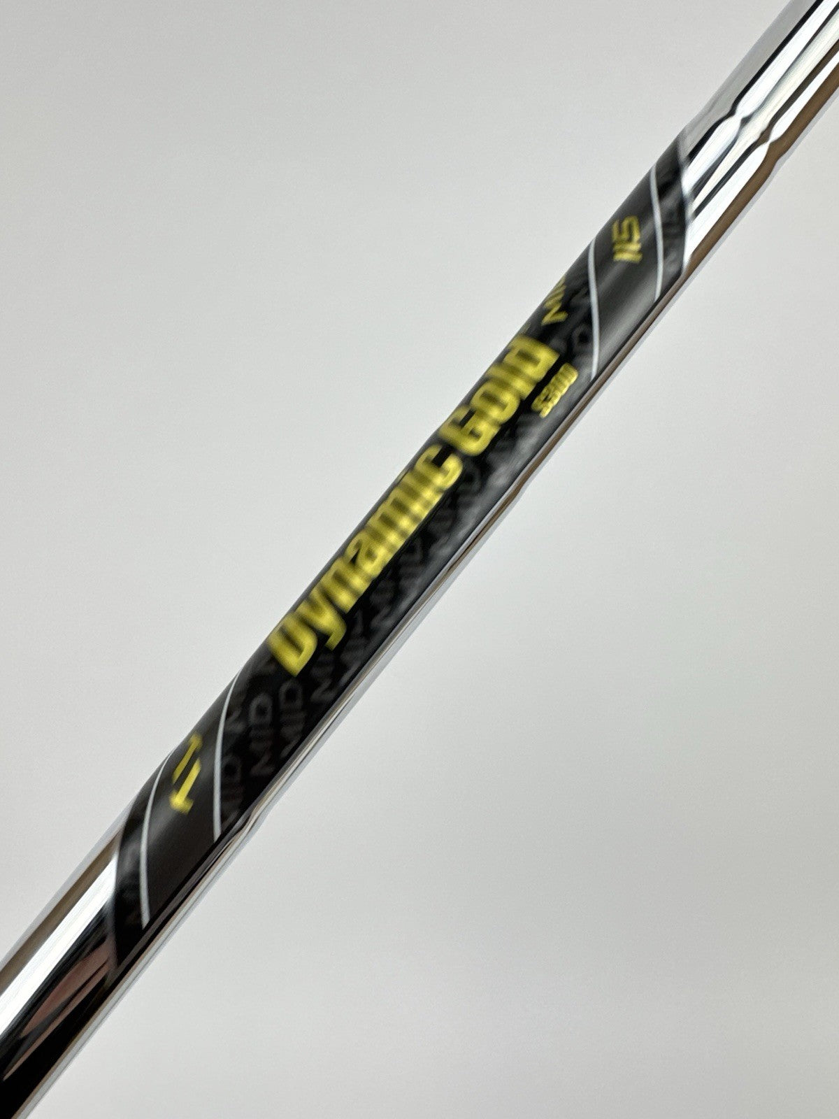 Dynamic Gold 115 Iron Shaft Mid S300 Stiff Flex Steel 36.25” /0.355 /327104