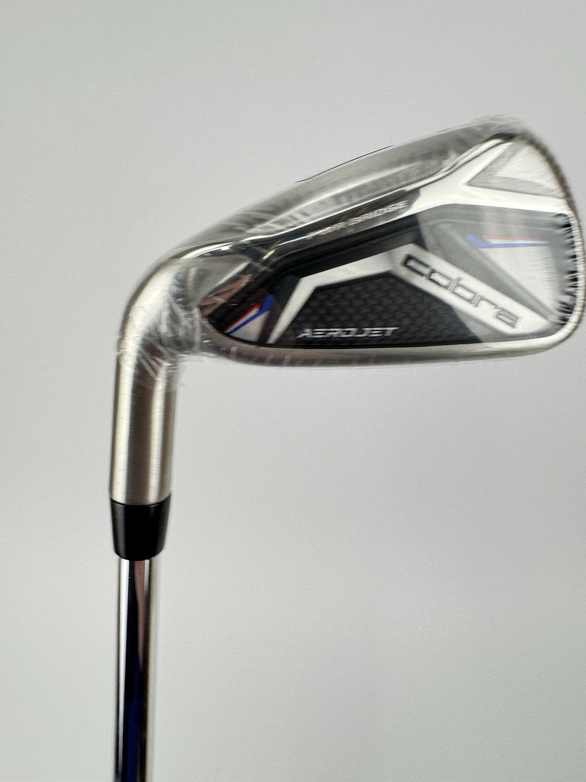 Cobra Aerojet 4 Iron Left Handed 18.5* KBS Tour Regular Flex Steel /New /343821