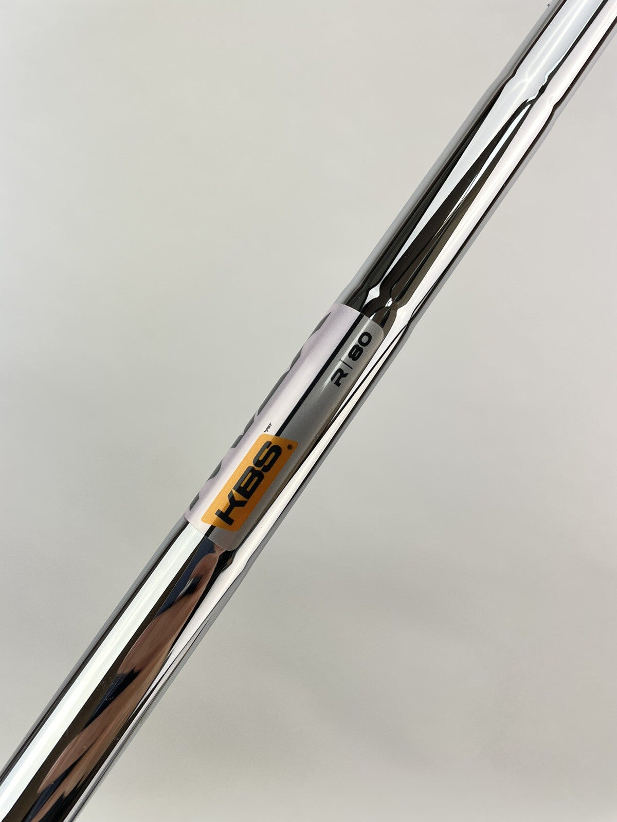 KBS Max Iron Shaft 80 Regular Flex Steel 35.5" /0.370 Parallel /183383