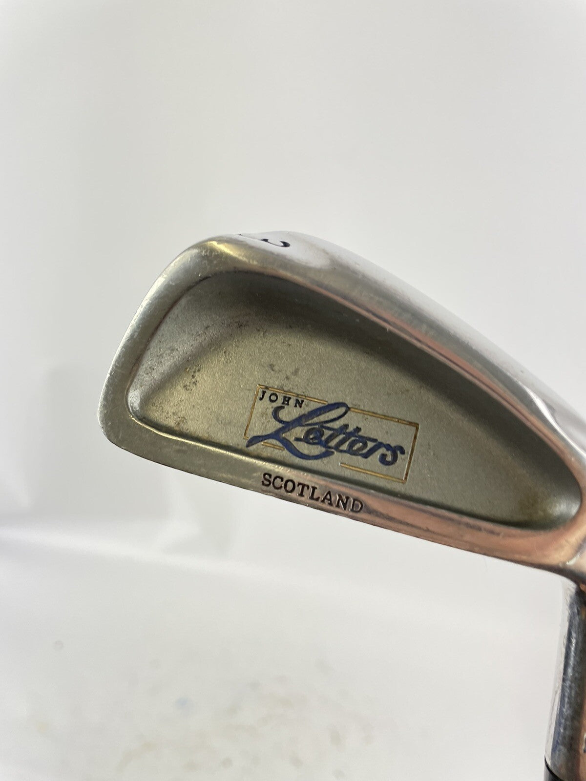 John Letters Scotland Unison 3 Iron Regular Steel /Right Handed /New Grip /42351
