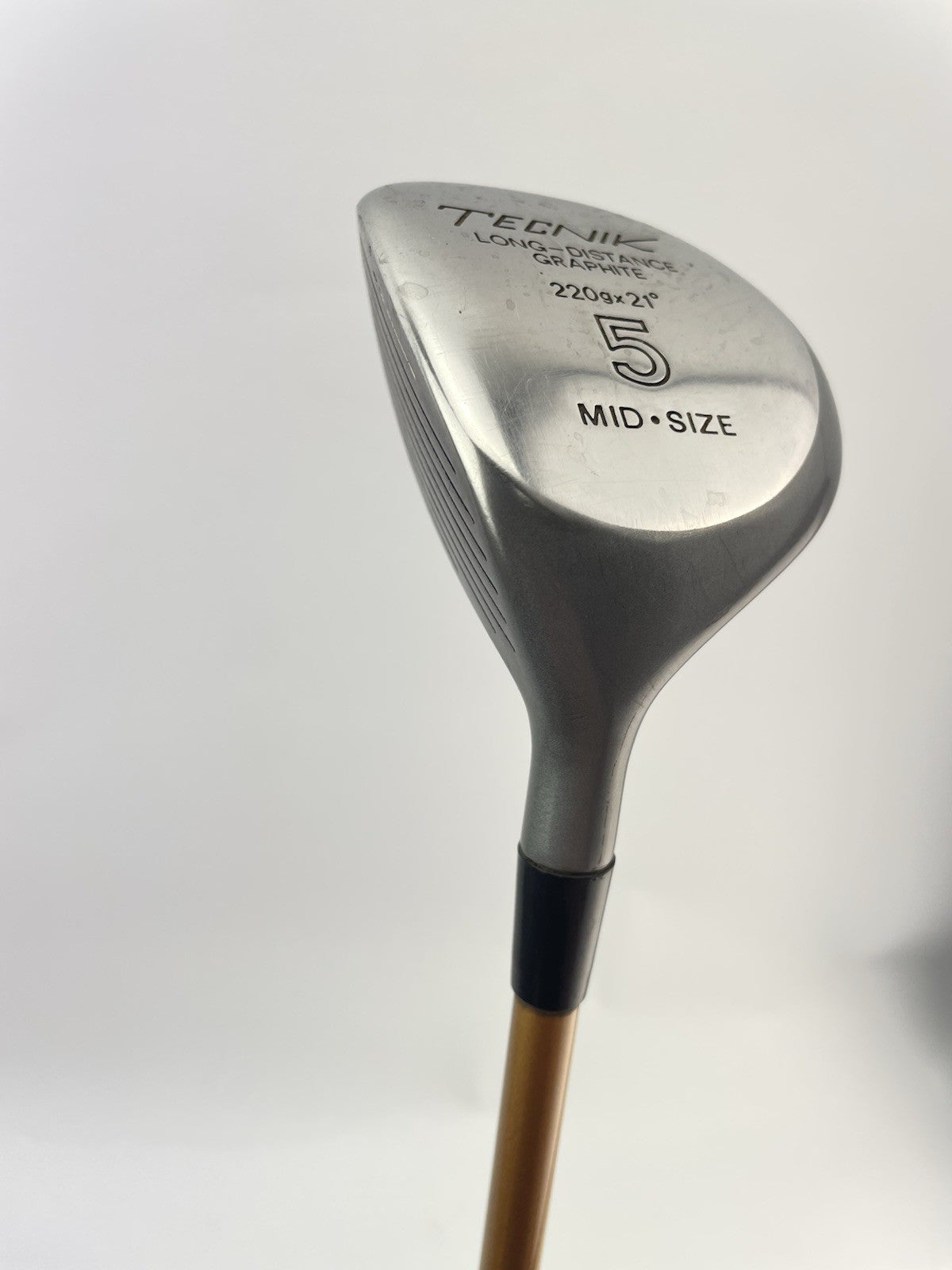 Mens Golf 5 Wood 21* Left Handed Tecnik Regular Flex Graphite /Ping Grip /282913
