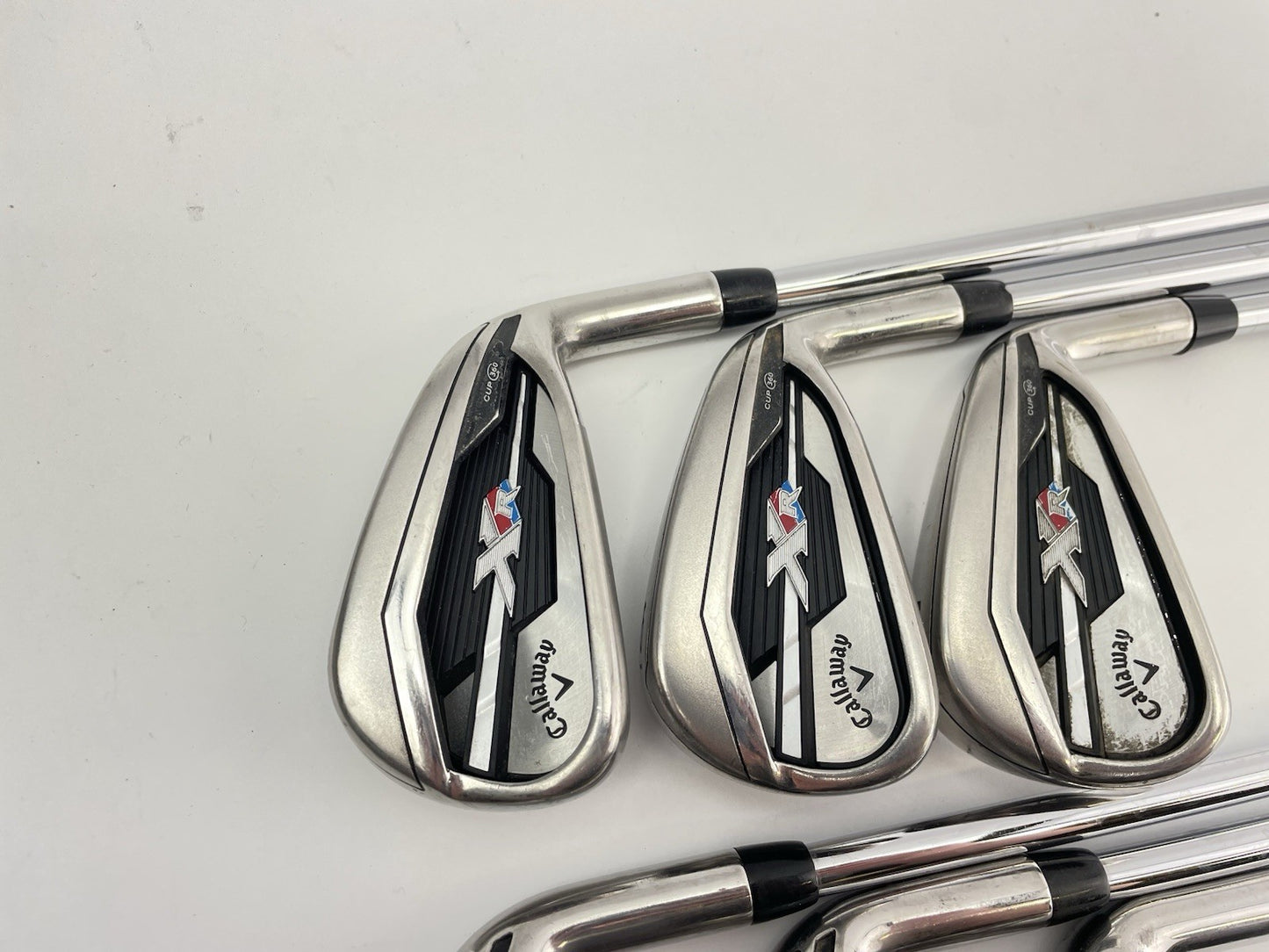 Callaway XR Iron Set 5-PW KBS Tour-V 110 Stiff Steel /Right /New Grips /273381