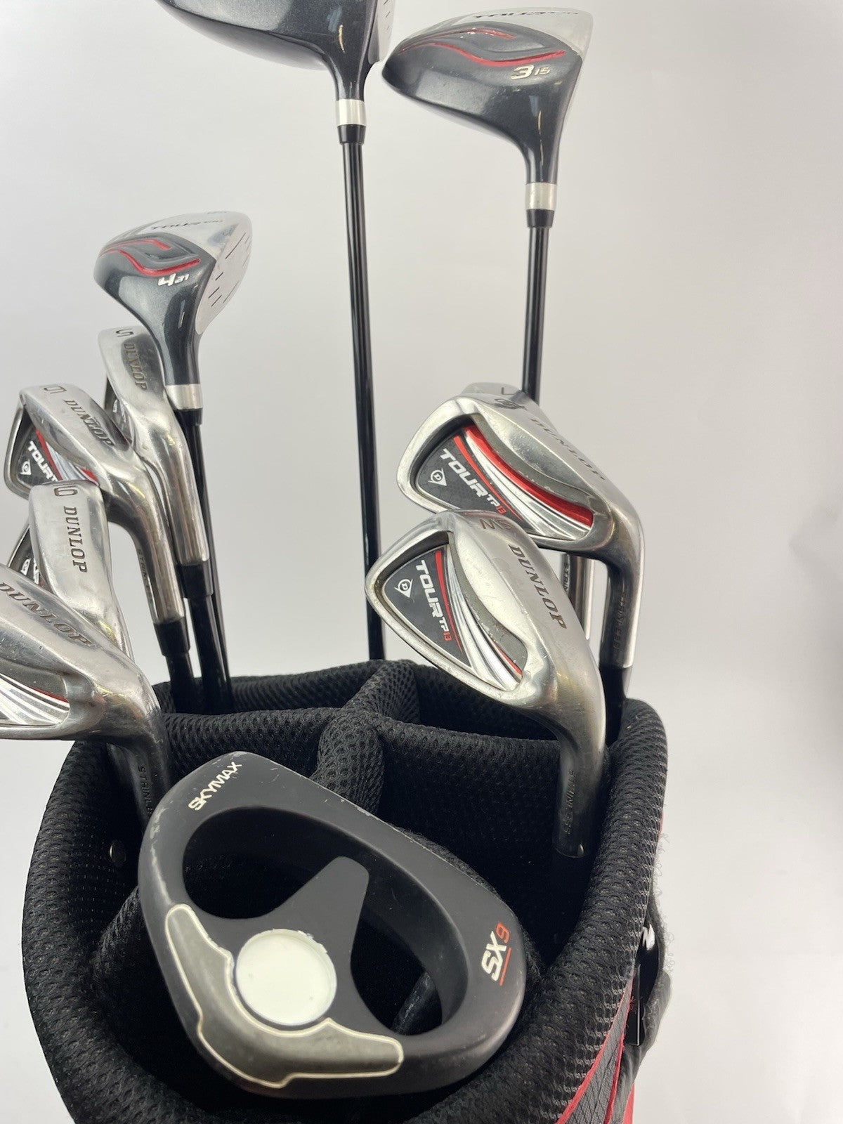 Dunlop Golf Package Set 11 Clubs Regular Flex Graphite /Right /Stand Bag /285564