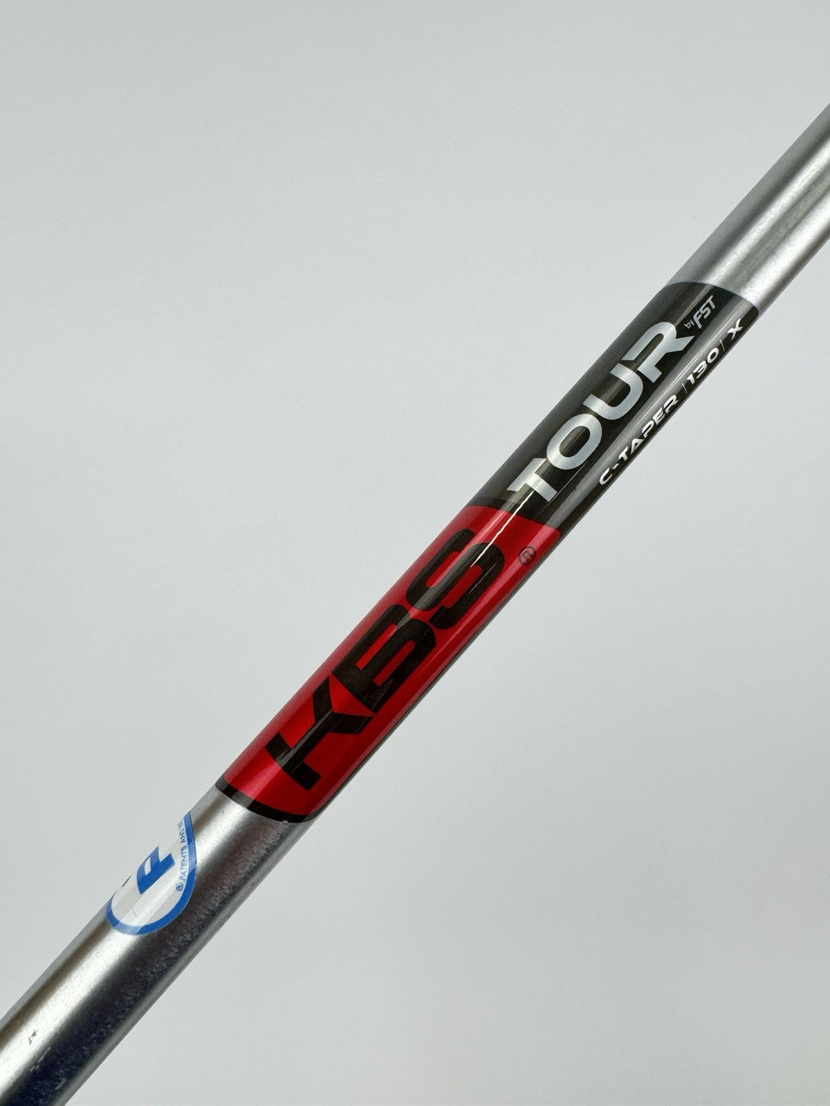 KBS Tour C-Taper Iron Shaft 130 X Flex Steel Pured 36.5” /0.355 Tapered /318810