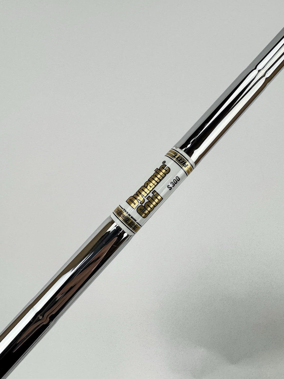 Dynamic Gold AMT Iron Shaft S300 Stiff Flex Steel 35.5" /0.355 Tapered /322732