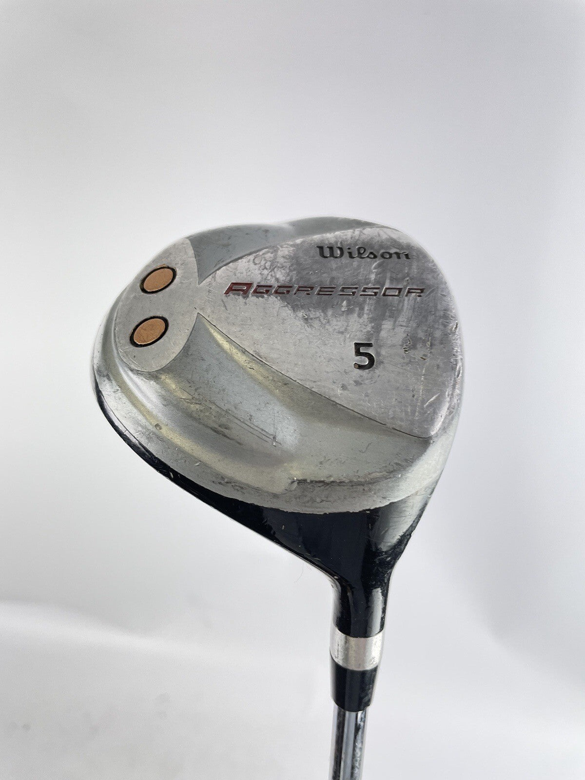 Wilson Golf 5 Wood Aggressor Regular Flex Steel /Right Handed /New Grip /66310