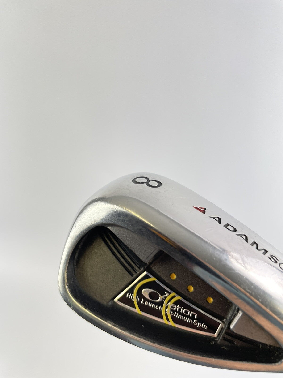 Adams Golf Mens Ovation2 #8 Iron Uniflex Steel /Right Handed /New Grip /44362