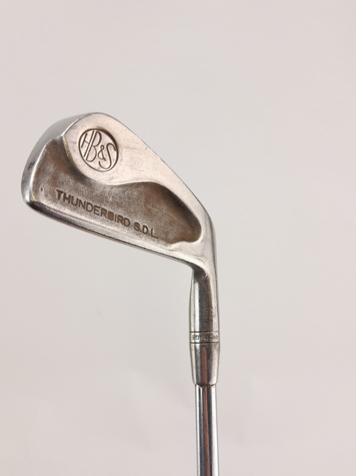 Mens Golf 2 Iron H.Bird & Son Regular Flex Steel /Right Handed /New Grip /161497