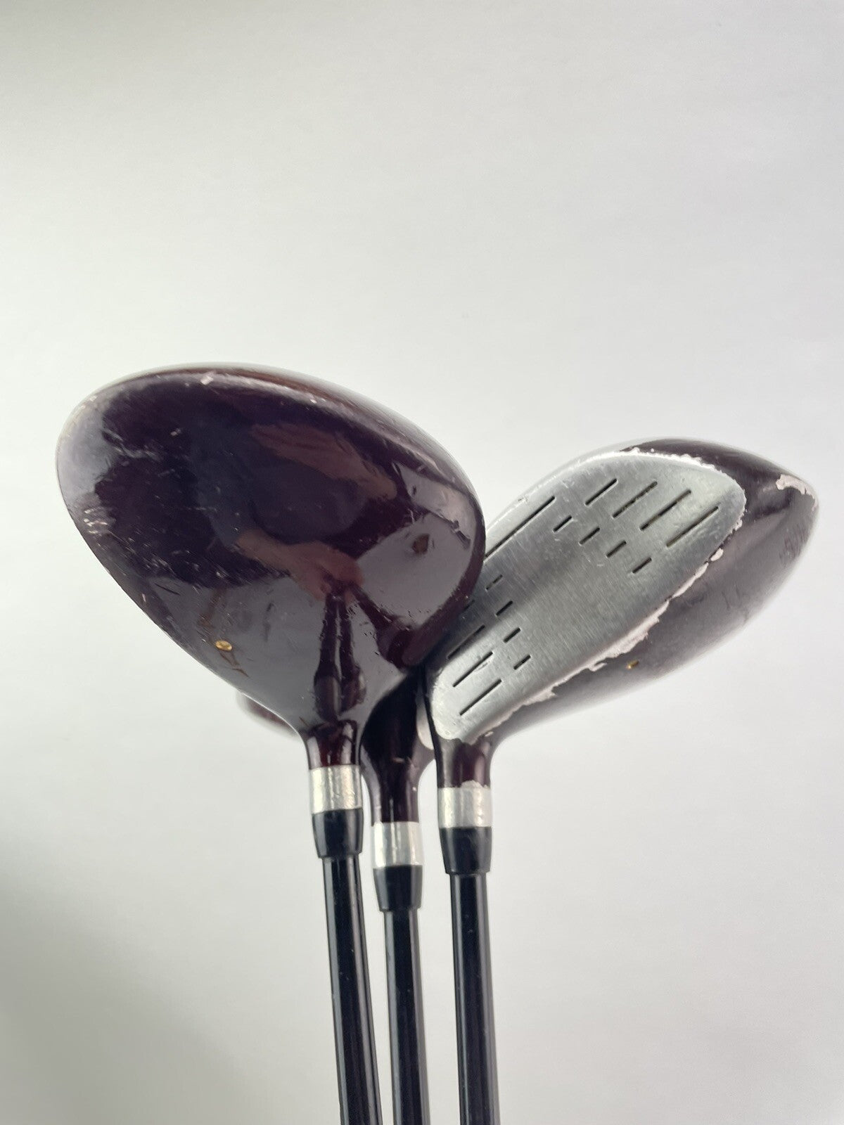 Dunlop Golf Fairway Wood Set 1,3&5 Woods Firm Graphite /Right /New Grips /207239