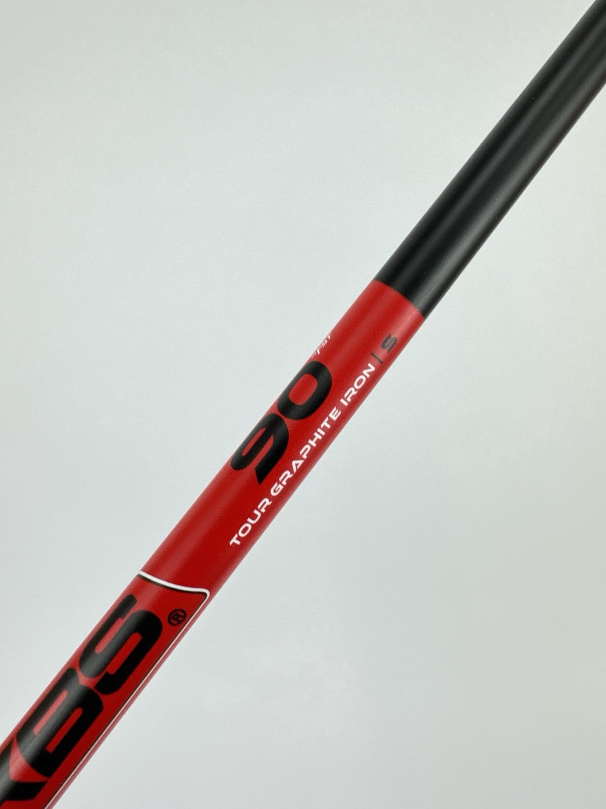 KBS Tour Graphite Iron Shaft 90 Stiff Flex Graphite 35” /0.355 Tapered /324116