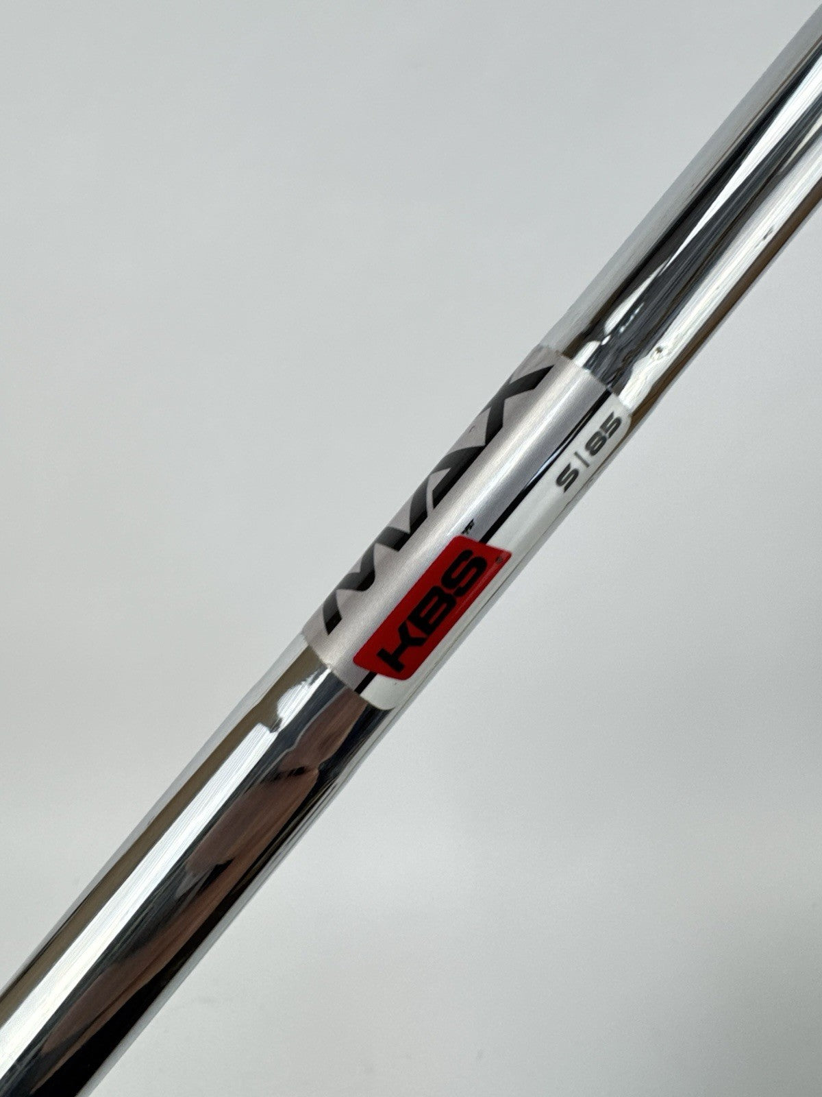 KBS Max 85 Iron Shaft Stiff Flex Steel 36” /0.370 Parallel /338842