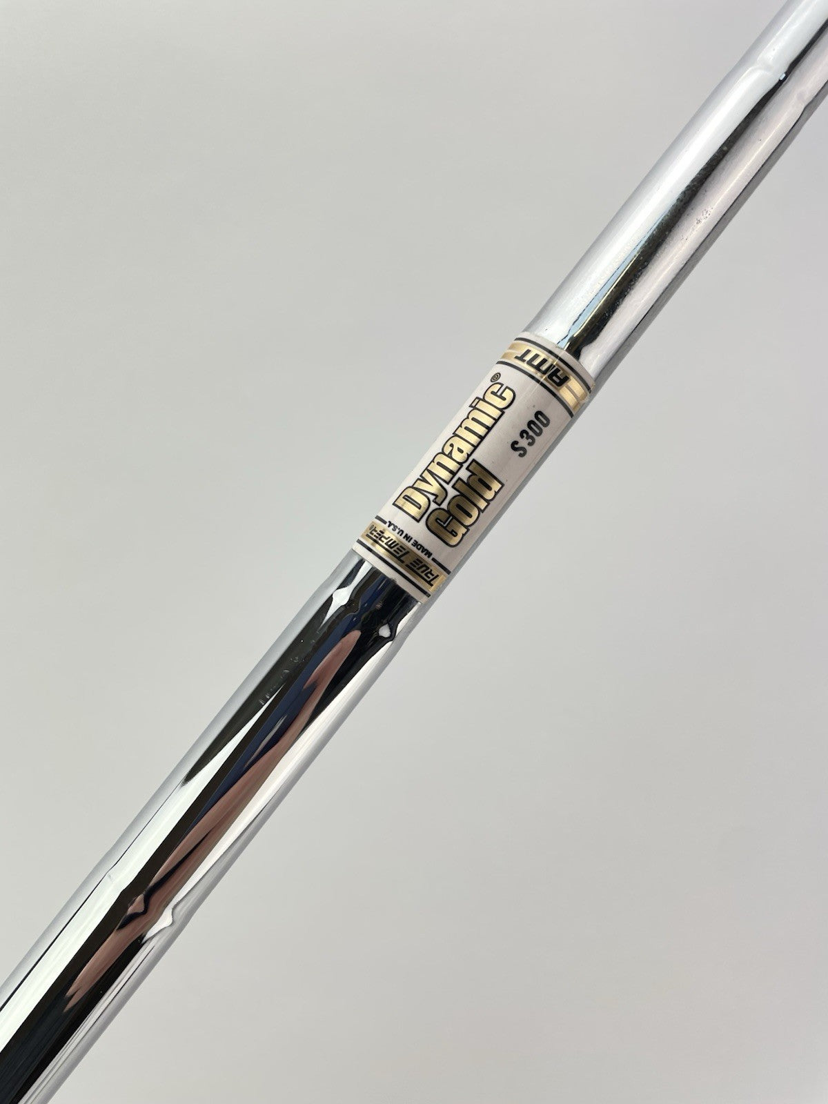 Dynamic Gold AMT Iron Shaft S300 Stiff Steel 35.75” /0.355 Tapered /273371