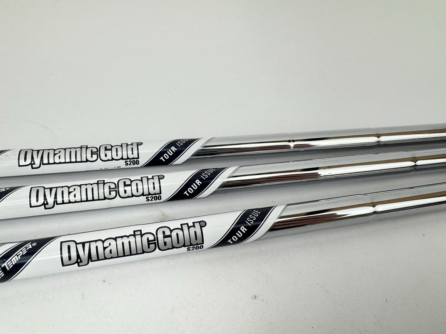 Dynamic Gold S200 Wedge Shaft Set (3) Tour Issue Stiff Steel 0.355 Tapered/338056