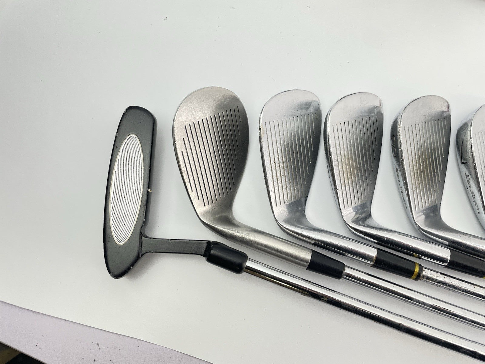 Mens Golf Package Set 13 Clubs Regular Flex /Right /New Grips /Cart Bag /283088