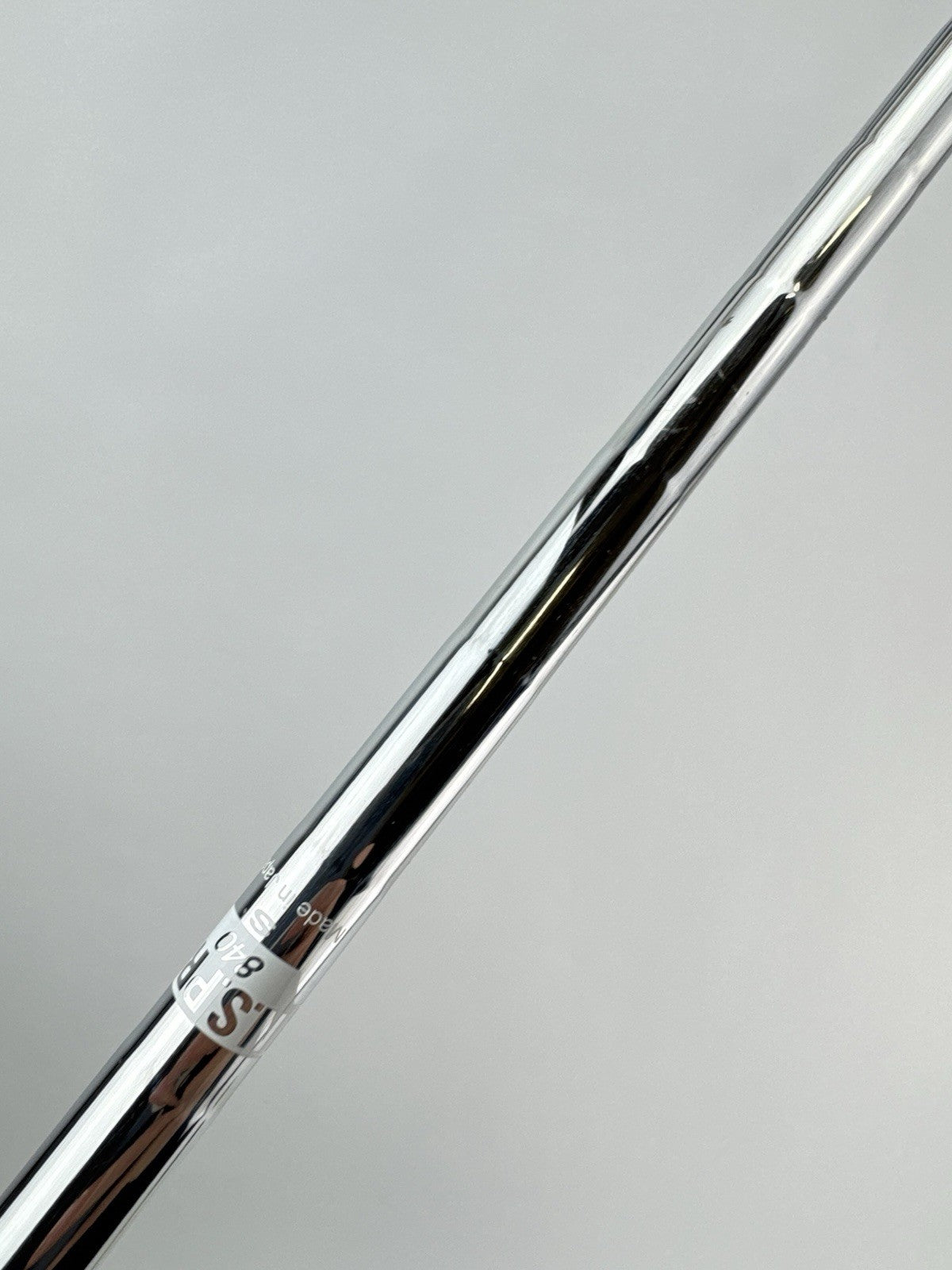 Nippon 840 Iron Shaft Stiff Flex Steel 36" /0.370 Parallel Tip /310366