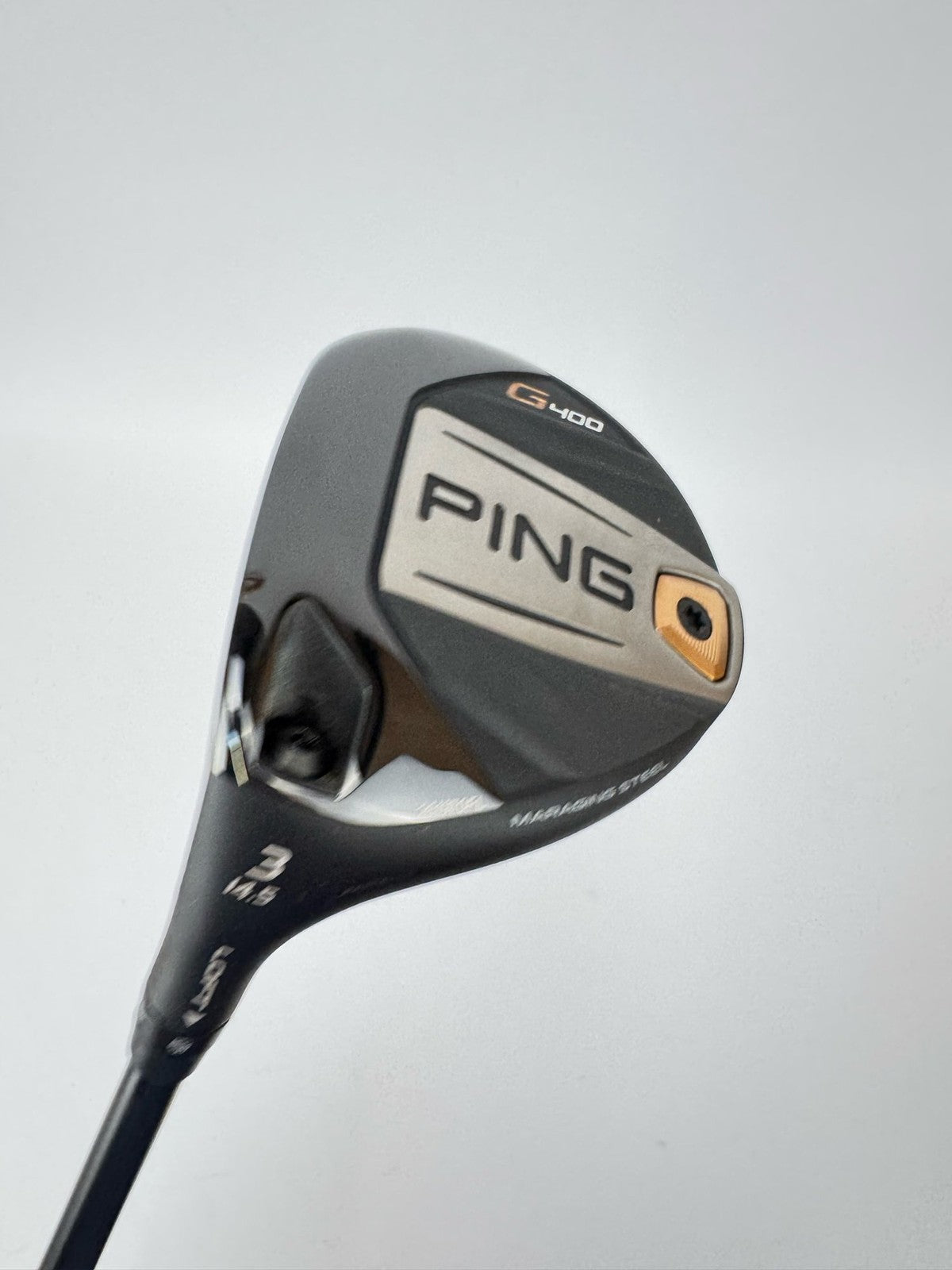 Ping G400 3 Wood Left Handed 14.5* Hzrdus Hand Crafted 6.0 Stiff Graphite/366514