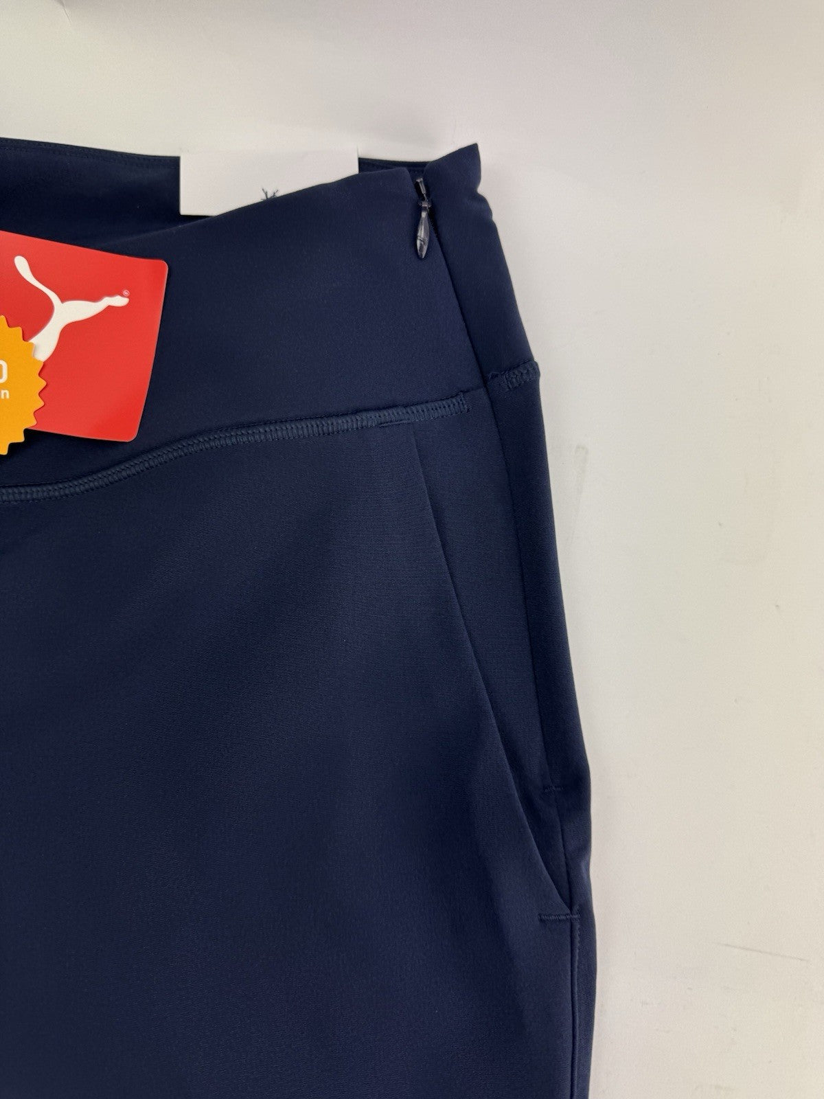 Womens Puma Golf Everyday Capri Trousers Navy Size UK XXL High-Rise /300881