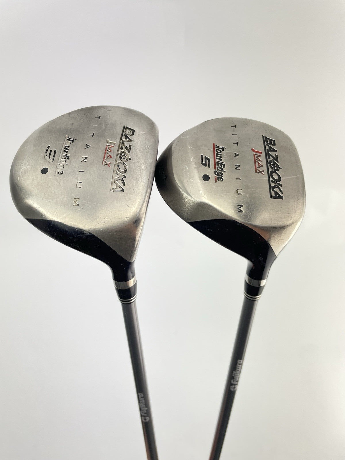 Tour Edge Bazooka Fairway Set 3&5 Regular Flex Graphite /Right /New Grips /278210