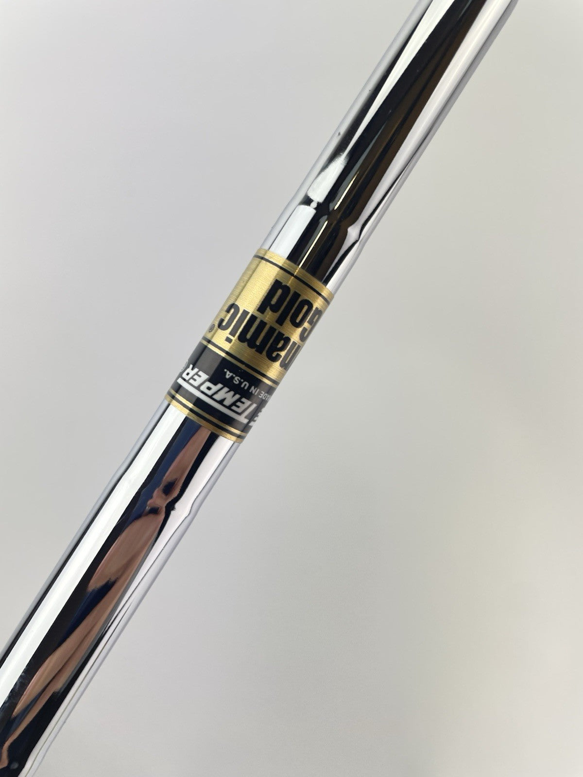 Dynamic Gold S300 Iron Shaft Regular Flex Steel 35.25” /0.355 Tapered /301402