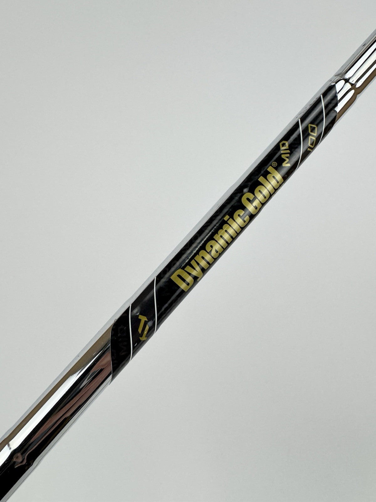 Dynamic Gold Mid 100 Iron Shaft Pured R300 Regular Flex Steel 36.5” /0.355/325311