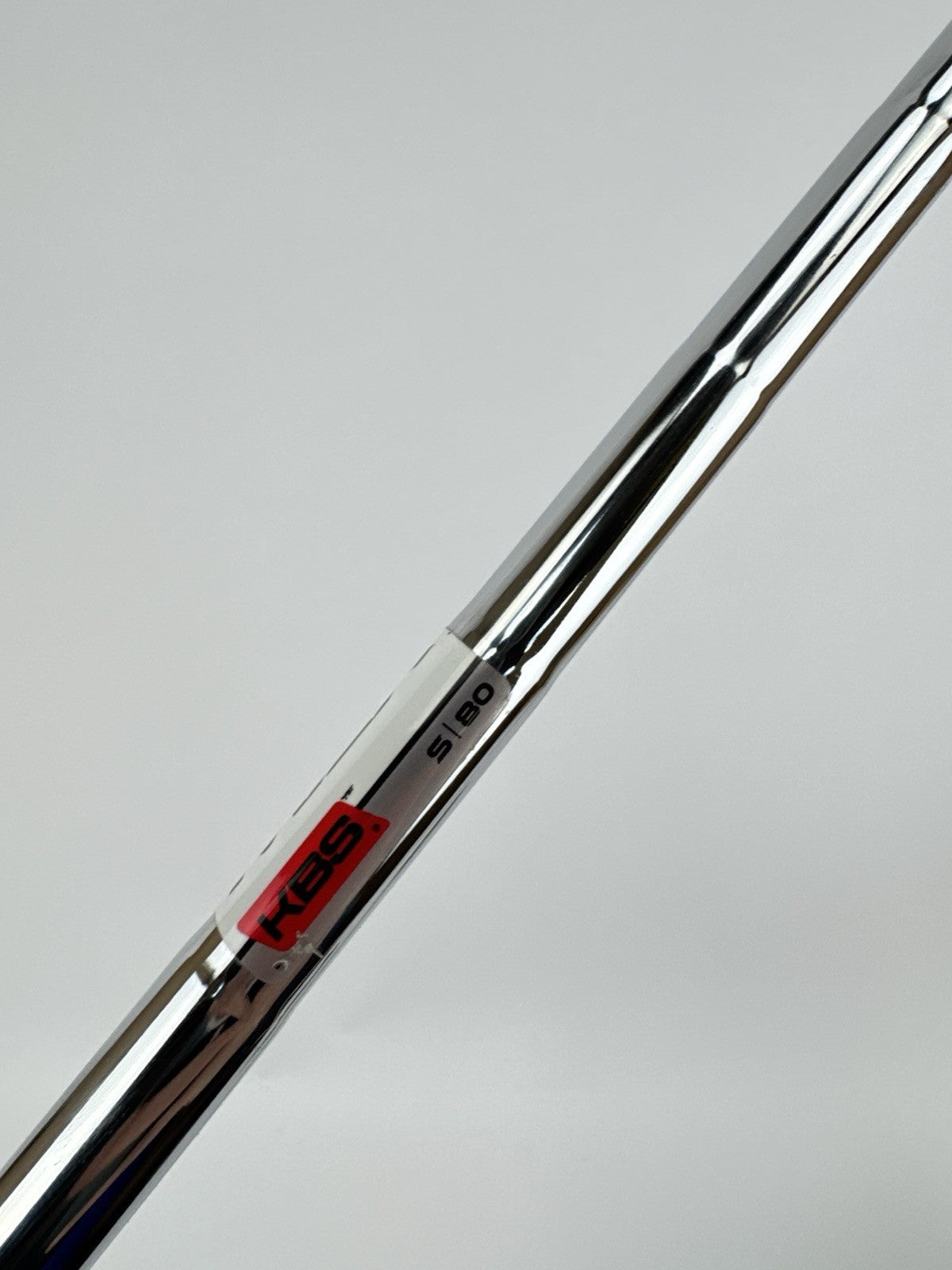 KBS Max 80 Iron Shaft Stiff Flex Steel 35.5” /0.370 Parallel /323587