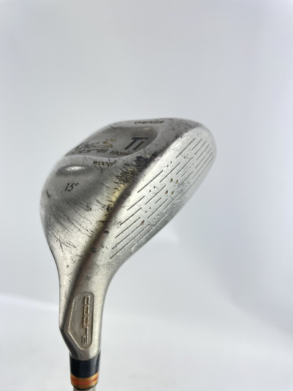 King Cobra 3 Wood 15* Oversize Stiff Graphite /Right Handed /New Grip /70856