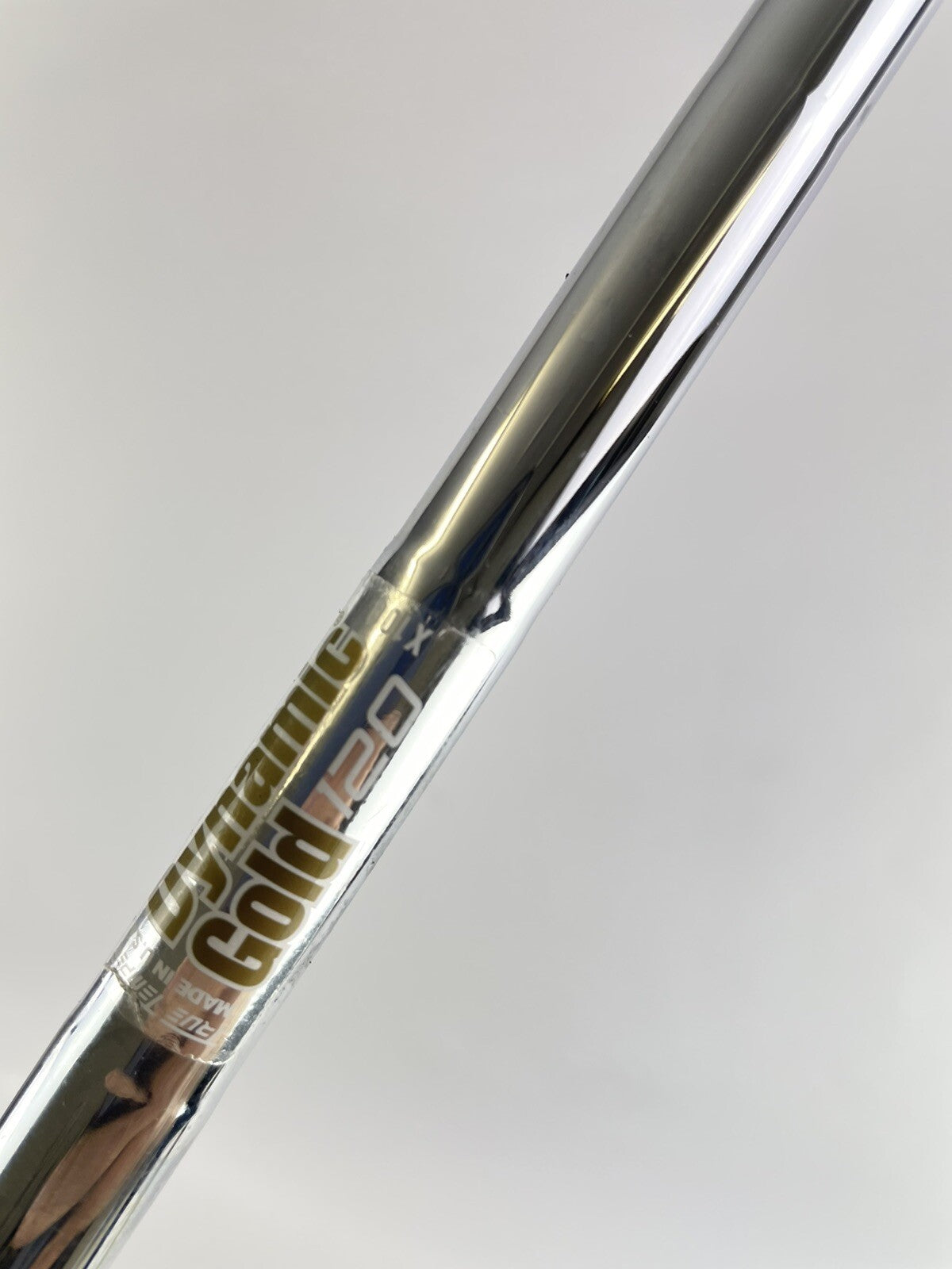 Dynamic Golf 120 Iron Shaft X100 X Flex Steel 35.25” /0.355 Tapered/106943