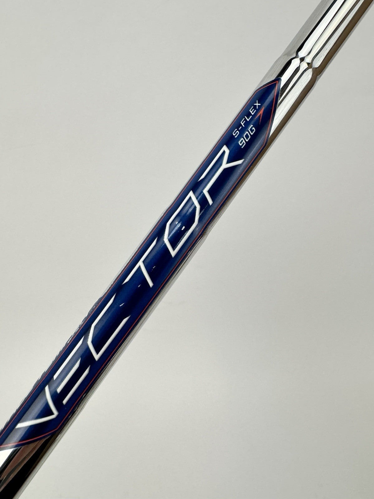 True Temper Vector Iron Shaft 90G Stiff Flex Steel 36” /0.370 Parallel /346063