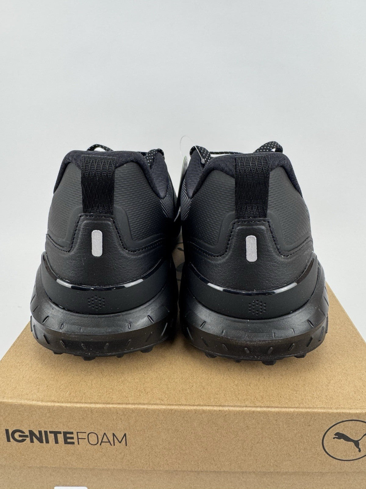 Puma Ignite Elevate 2 Tour Men's Golf Shoes Size UK 9 Black Waterproof/319195