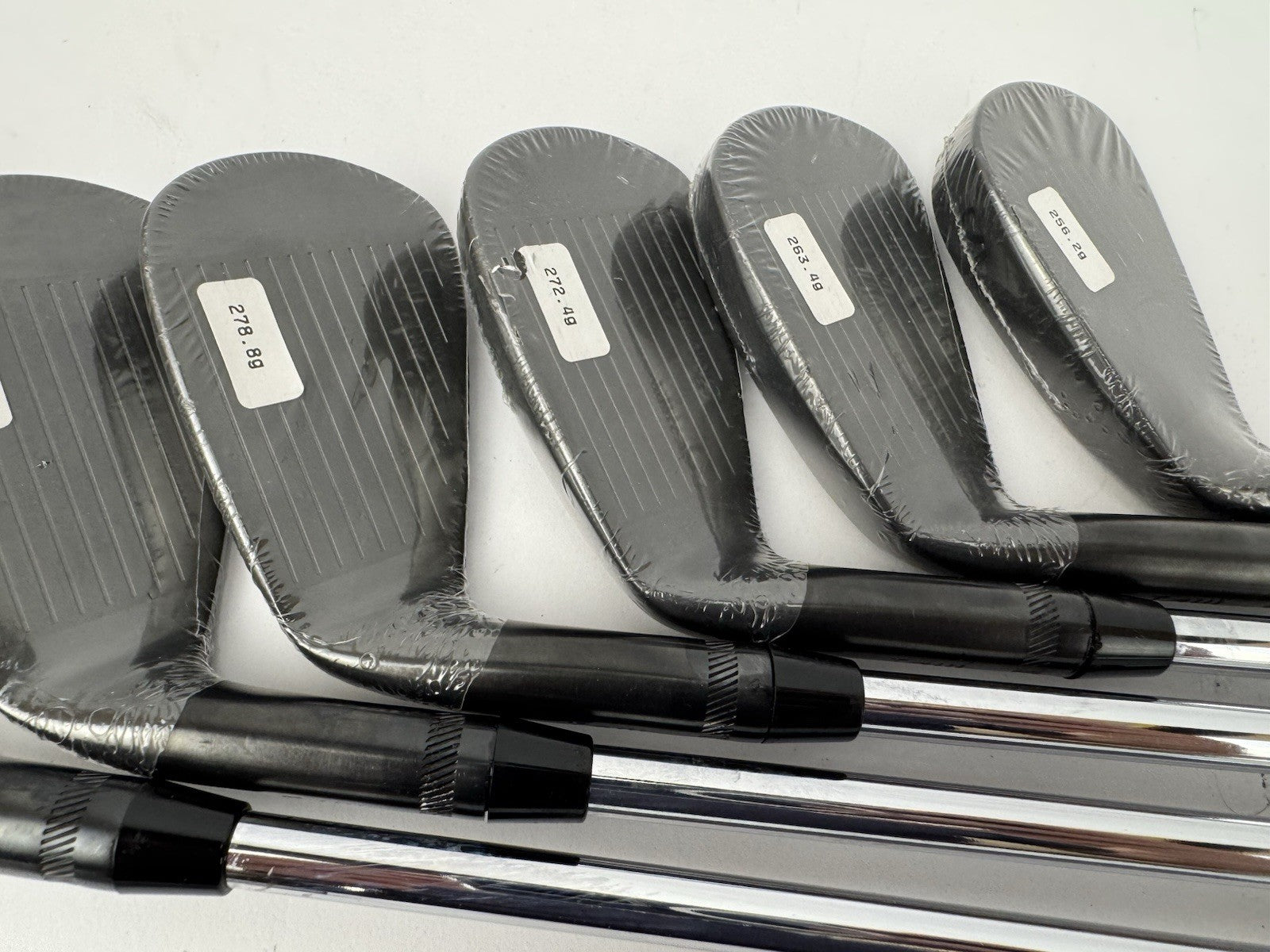 Sub70 TAII Irons 5-PW Blackout Forged AMT Black S300 Stiff Steel /New /355598
